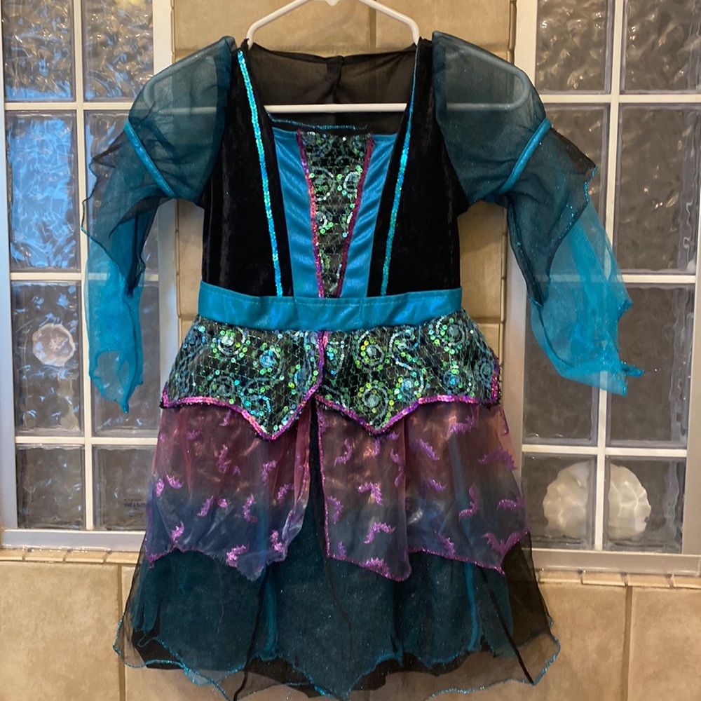 Girls Witch Costume Dress 6/6X